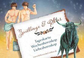 Zwillinge & Stier - Tageskarte, Wochenhoroskop, Liebeshoroskop